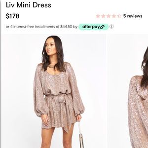 Show Me Your MuMu Mini Dress